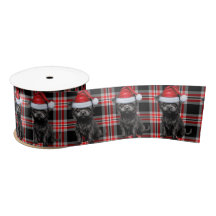 Affenpinscher Holiday Kariert Funny Dog Weihnachte