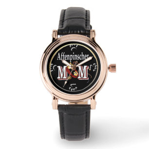 Affenpinscher Hund Mama Armbanduhr