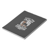 Affenpinscher Hund Notizblock (Rotiert)