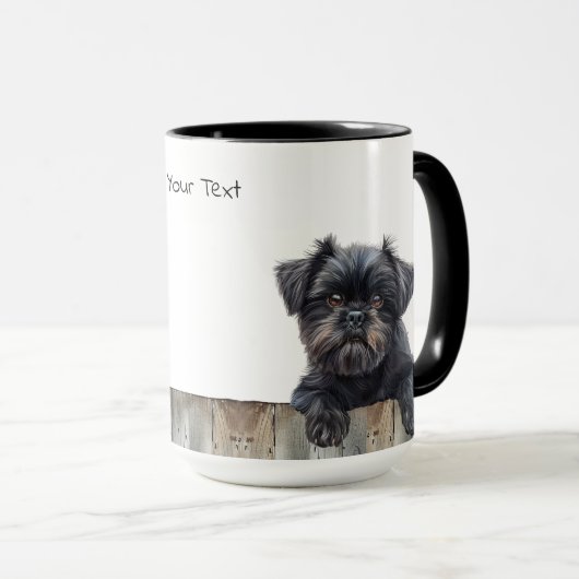 Affenpinscher Hund Tasse (VorderseiteRechts)