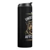 Affenpinscher-Hund Thermosbecher (Nach links gedreht)