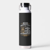 Affenpinscher-Hund Trinkflasche (Vorne)