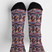 Affenpinscher Hund Valentinstag Socken (Oben)