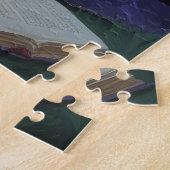 Affenpinscher Hund Whimsikale Halloween-Malerei Puzzle (Seite)