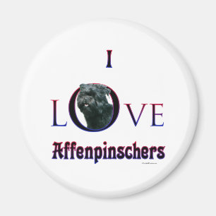 Affenpinscher I Liebe Magnet