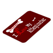 Affenpinscher I Liebe My Magnet (Linke Seite)