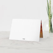 Affenpinscher im Herbst Leaves Fall Inspiriert Karte (Rückseite)