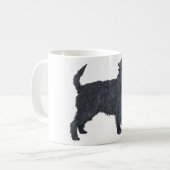 Affenpinscher Kaffeetasse (Vorderseite Links)