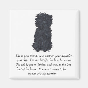 Affenpinscher Keepake Magnet