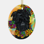 Affenpinscher Keramik Ornament (Rechts)
