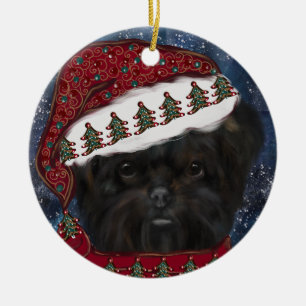 Affenpinscher keramik ornament
