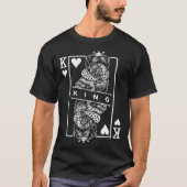Affenpinscher King Of Hearts  Affie Dog  Pop T-Shirt (Vorderseite)