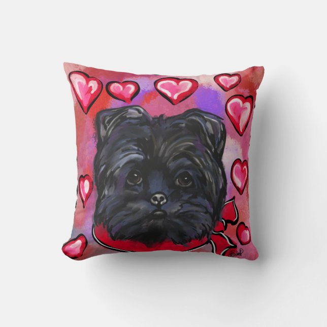 AFFENPINSCHER KISSEN (Vorderseite)