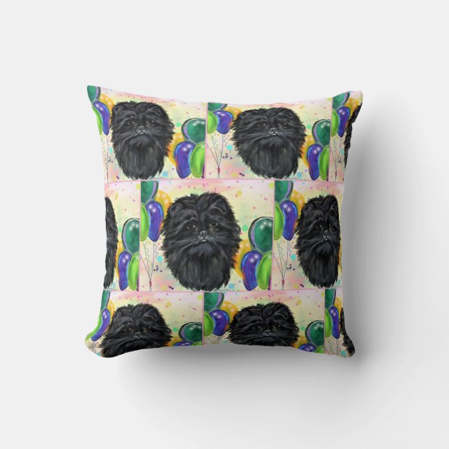 Affenpinscher Kissen (Vorderseite)