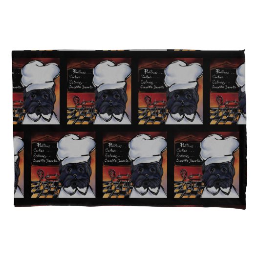 AFFENPINSCHER KISSENBEZUG (Vorderseite)