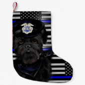 AFFENPINSCHER KLEINER WEIHNACHTSSTRUMPF (Vorderseite)