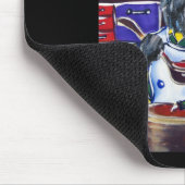 Affenpinscher Koch Mousepad (Ecke)