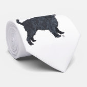 Affenpinscher Krawatte (Gerollt)