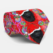 Affenpinscher Krawatte (Gerollt)