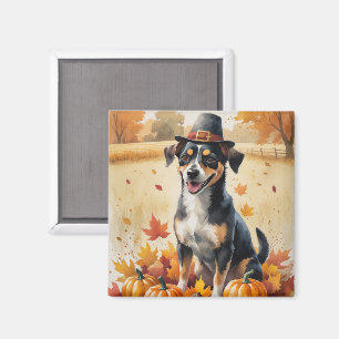 Affenpinscher lässt Erntedank zurück Kunst Magnet