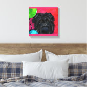 Affenpinscher Leinwanddruck (Insitu (Schlafzimmer))