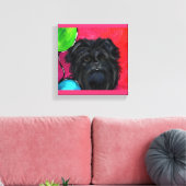 Affenpinscher Leinwanddruck (Insitu (Wohnzimmer))