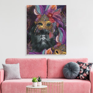 Affenpinscher Leinwanddruck