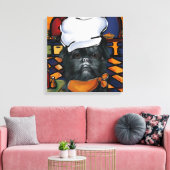 Affenpinscher Leinwanddruck (Insitu (Wohnzimmer))