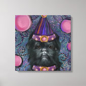 Affenpinscher Leinwanddruck (Vorderseite)