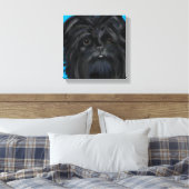 Affenpinscher Leinwanddruck (Insitu (Schlafzimmer))