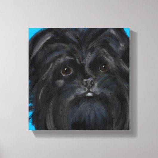 Affenpinscher Leinwanddruck (Vorderseite)