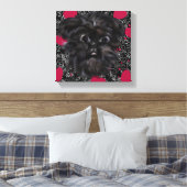 Affenpinscher Leinwanddruck (Insitu (Schlafzimmer))