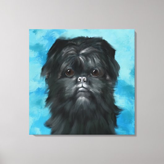 Affenpinscher Leinwanddruck (Vorderseite)