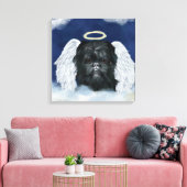 Affenpinscher Leinwanddruck (Insitu (Wohnzimmer))