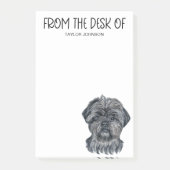 Affenpinscher Lover Post-it Klebezettel (Vorderseite)