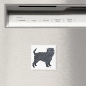 Affenpinscher Magnet (In Situ (Geschirrspüler))