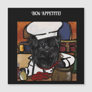 Affenpinscher Magnetkarte