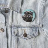 Affenpinscher Malerei - Niedliche Original Dog Art Button (Beispiel)