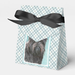 Affenpinscher Malerei - Niedliche Original Dog Art Geschenkschachtel