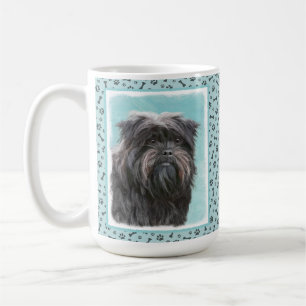 Affenpinscher Malerei - Niedliche Original Dog Art Kaffeetasse