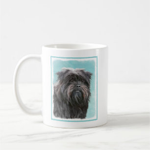 Affenpinscher Malerei - Niedliche Original Dog Art Kaffeetasse