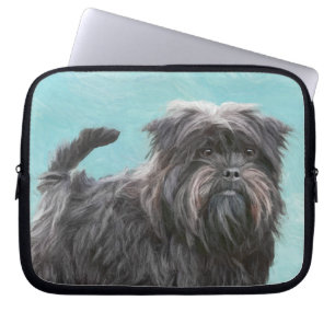 Affenpinscher Malerei - Niedliche Original Dog Art Laptopschutzhülle