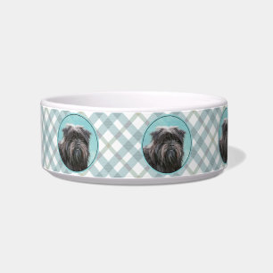 Affenpinscher Malerei - Niedliche Original Dog Art Napf