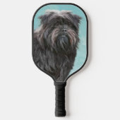 Affenpinscher Malerei - Niedliche Original Dog Art Pickleball Schläger (Vorderseite)