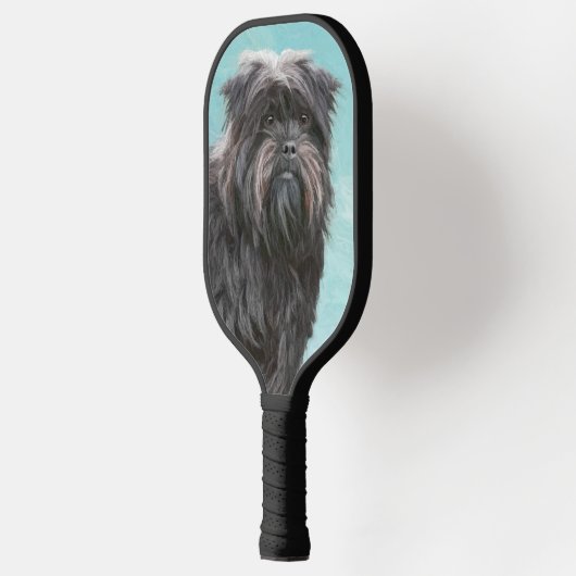 Affenpinscher Malerei - Niedliche Original Dog Art Pickleball Schläger (Links)