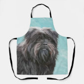 Affenpinscher Malerei - Niedliche Original Dog Art Schürze (Vorderseite)