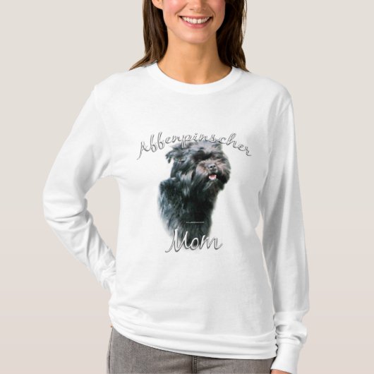 Affenpinscher Mama 2 T-Shirt (Vorderseite)