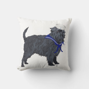 Affenpinscher Matrose Kissen