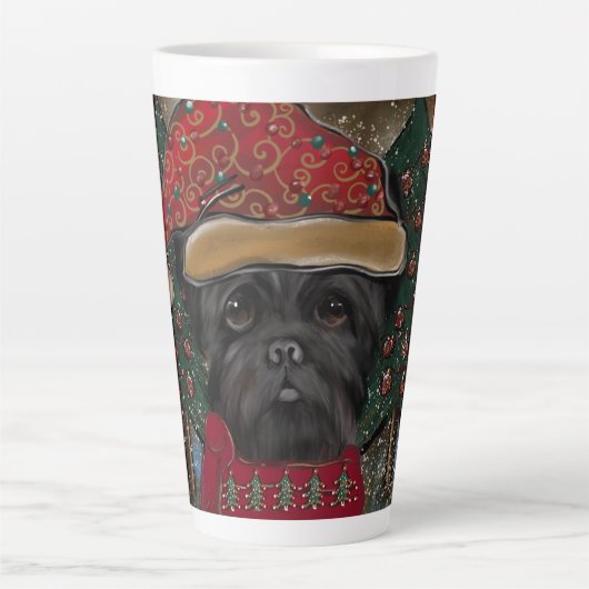 Affenpinscher Milchtasse (Vorderseite)