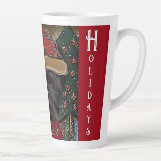 Affenpinscher Milchtasse (Rechts)